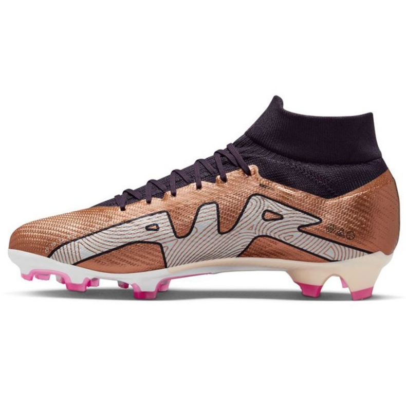 Nike Zoom Mercurial Superfly 9 Pro Qatar Fg M DR5939 810 tenisice smeđa zlatni 1