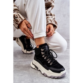 Ženske visoke sportske cipele GOE KK2N4098 crne crno 1