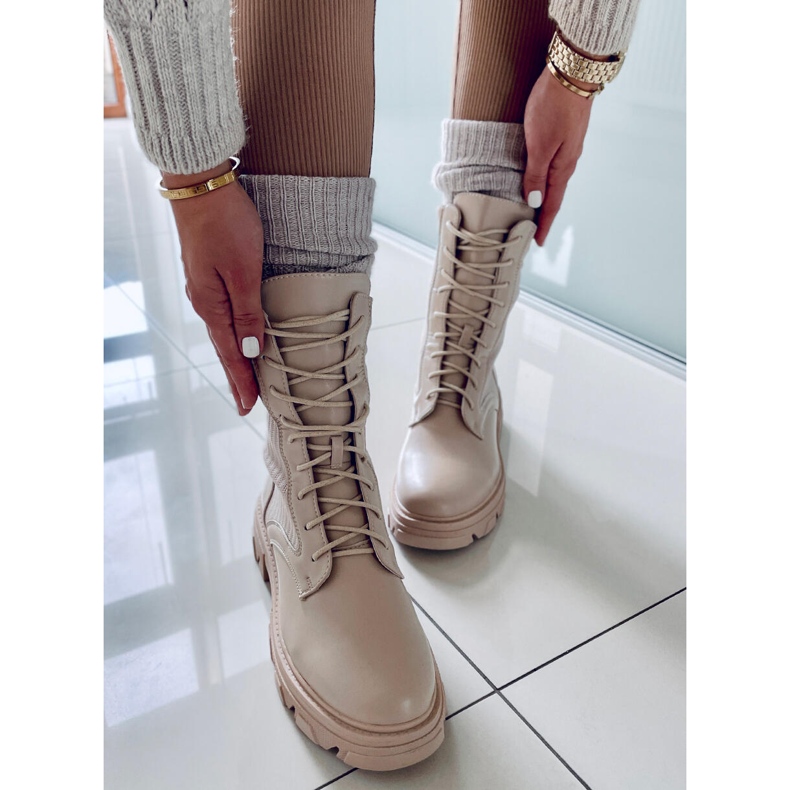 BM Radnici s fleksibilnim gornjim dijelom Calling Beige bež 1