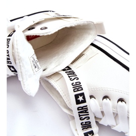 Visoko izolirane tenisice Big Star GG274027 Bijele bijela 1