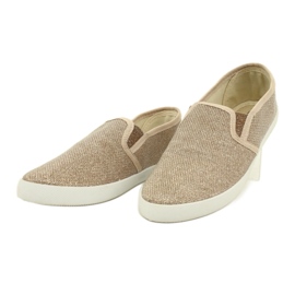 Sabatina DMC-15 zlatne slip-on tenisice zlatna 2
