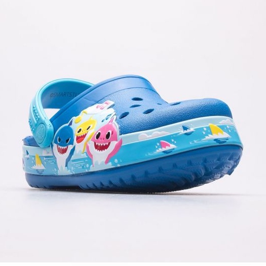Crocs Fl Babyshark Band Clog T Jr 207066-4JL plava 1