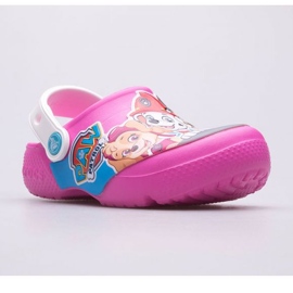 Tobogani Crocs Fun Lab Paw Patrol Clog Jr 206276-6QQ ružičasta raznobojna 1