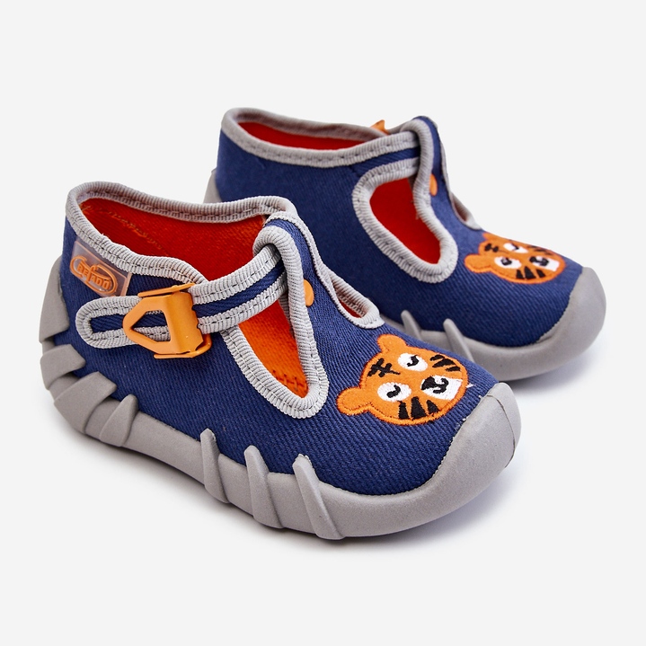 BEFADO S.A. Cipele Papuče Befado Tiger 110P462 Navy tamnoplava 1