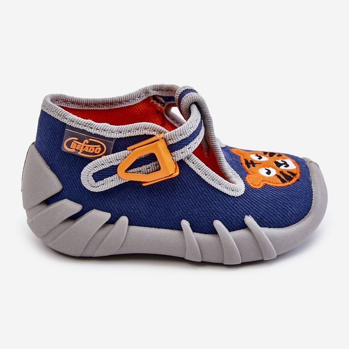 BEFADO S.A. Cipele Papuče Befado Tiger 110P462 Navy mornarsko plava 2