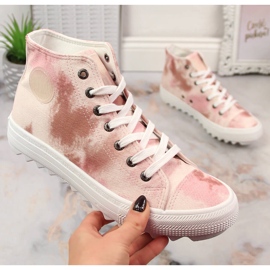 Bež Big Star ženske tenisice do gležnja LL274048 1