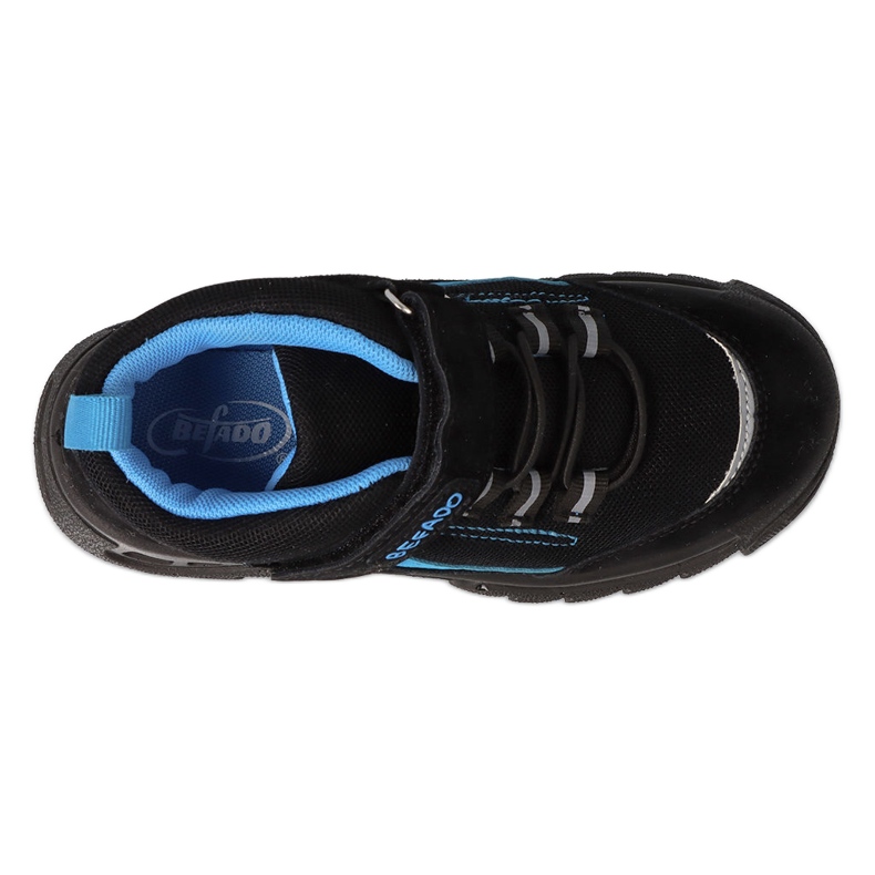 Befado dječje cipele crne / tirkizne 515X002 crno 1