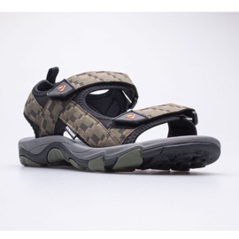 Bergson Benue Hiking M BRG00127 sandale za planinarenje zelena 1