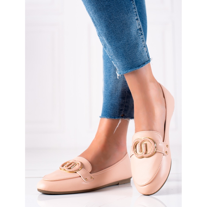 Diamantique Mokasine s ukrasom bež 1