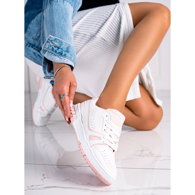 SHELOVET Modne sportske cipele bijela 1