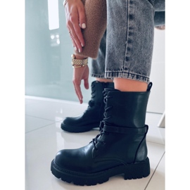 BM Čizme na vezanje Barkley Black crno 2