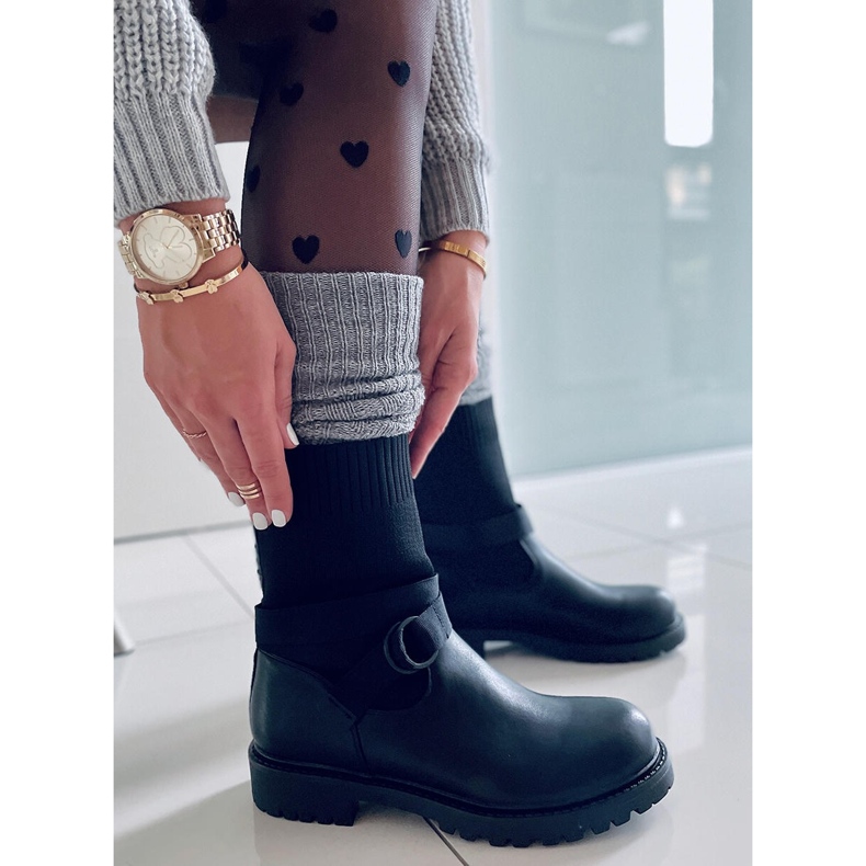 Čizme s fleksibilnim gornjištem Walls Black crna 2