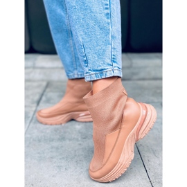 PA1 Čarape Goko Camel čarape bež 1