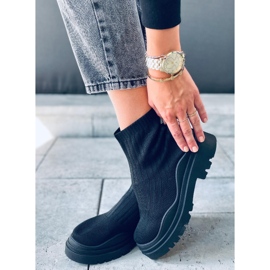 PA1 Silva CRNE + CRNE cipele gležnjače crna 2