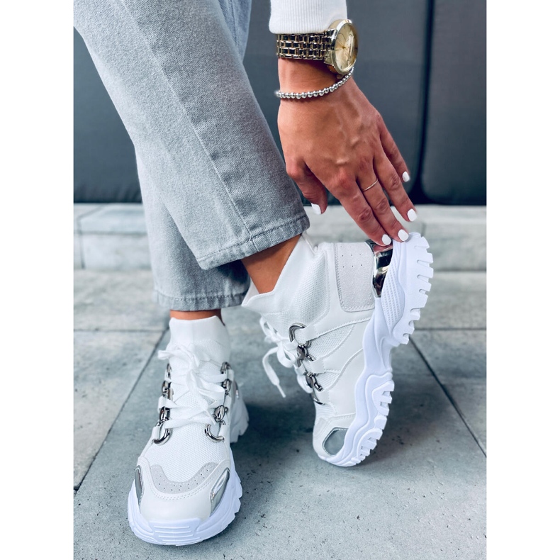 PA1 Visoke tenisice Tergo Bijele bijela 1