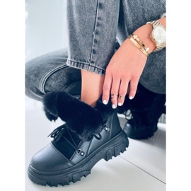 PA1 Jarl Black ženske čizme za snijeg crna 1