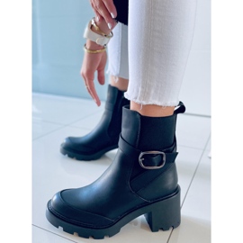 PA1 Carter crne čizme sa širokom petom crna 2