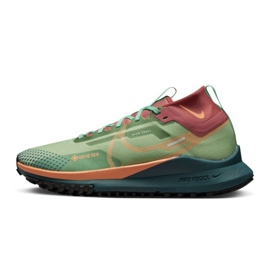Tenisice za trčanje Nike React Pegasus Trail 4 Gore-Tex W DJ7929-300 smeđa zelena 1