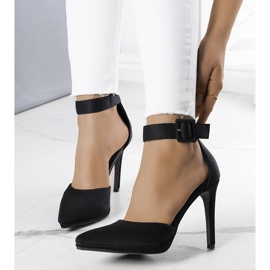 PA1 Crne elegantne Gerardo štikle crna 1