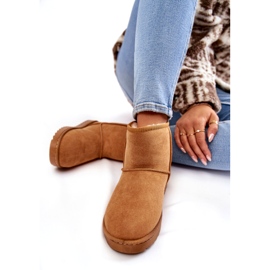 FR1 Ženske tople čizme za snijeg svijetlo smeđe Virgina smeđa 3