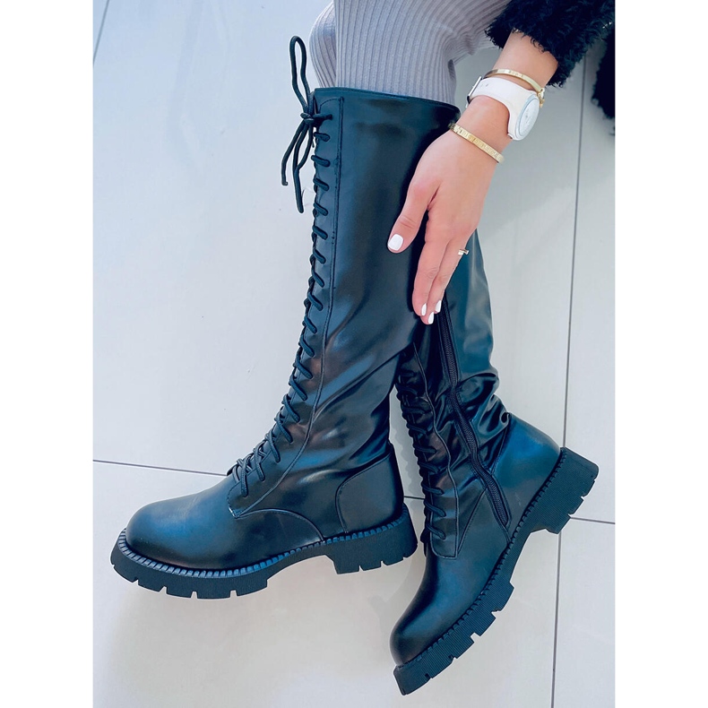 BM Anneli Crne čizme za jahanje crno 1