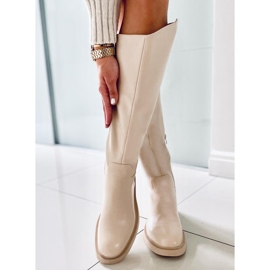 PA1 Ženske klasične čizme Adams Beige bež 2