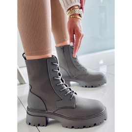 PA1 Tamar Green čizme na vezanje zelena 2