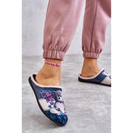 BEFADO S.A. Papuče Befado Teddy Bear Sa Srcem 155D210 Mornarsko Plave tamnoplava 2