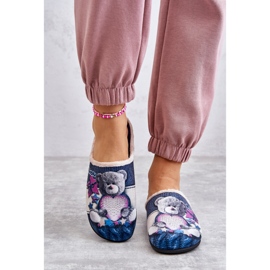 BEFADO S.A. Papuče Befado Teddy Bear Sa Srcem 155D210 Mornarsko Plave mornarsko plava 1