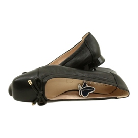 Caprice balerinke s mašnom 9-22104-20 040 Crna crno 4