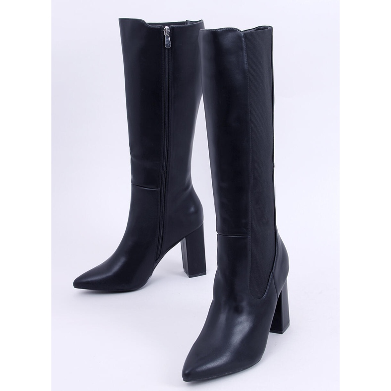 BM Klasične visoke pete Patrice Black crno 1