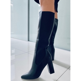 BM Klasične visoke pete Patrice Black crno 2