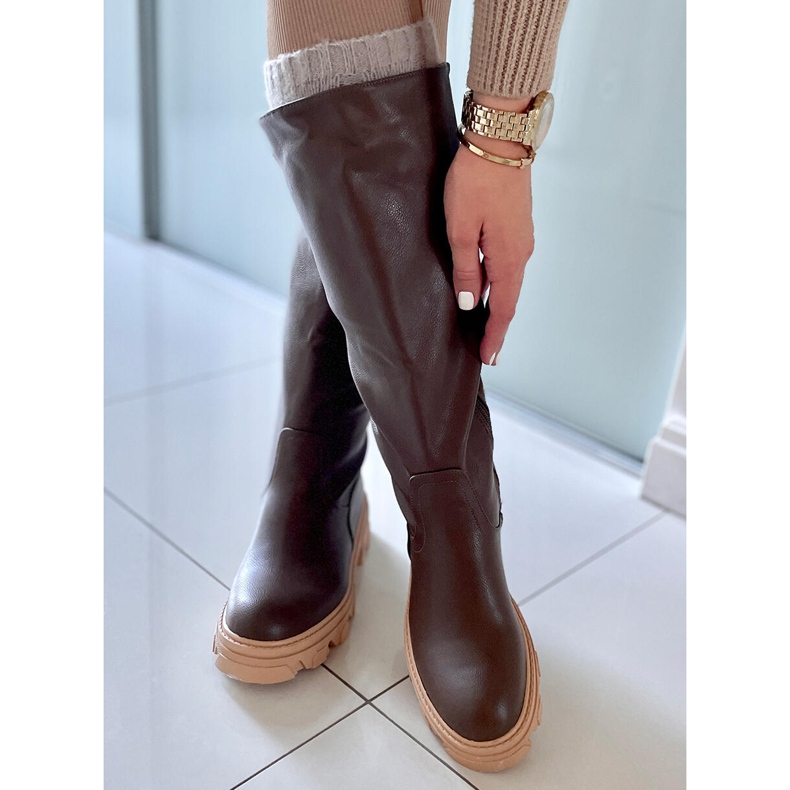 BM Hewes Army Green debele čizme zelena 1