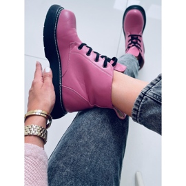 BM Gaia Pink martensiaki čizme ružičasta 2