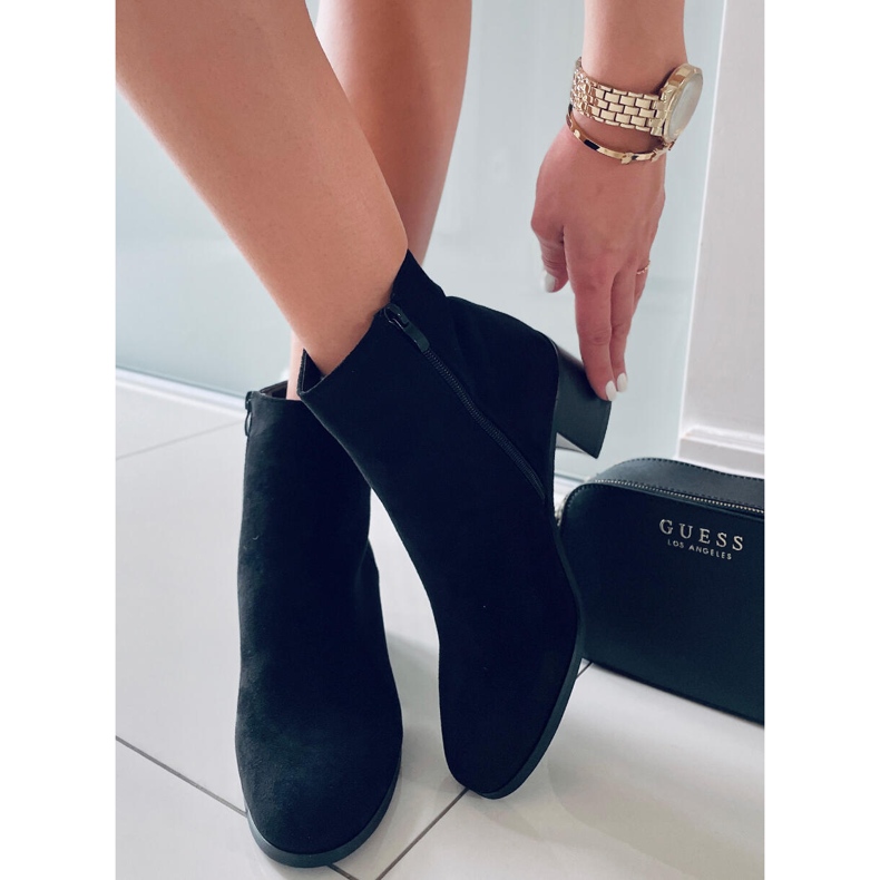 BM Klasične antilop čizme Natina Black crna 1