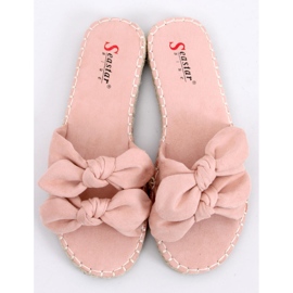 Ružičaste ženske ružičaste papuče LL-119 Pink ružičasta 1