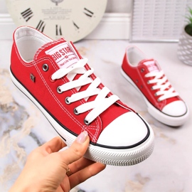 Crvene polutenisice Big Star T274020 crvena 2