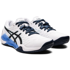 Asics Blast Ff 2 W 1072A046 103 tenisice za rukomet bijela bijela 1