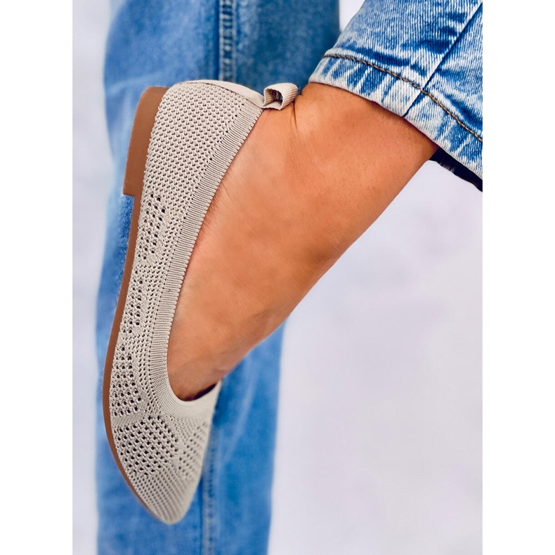 BM Ažur balerinke Forlani bež 2