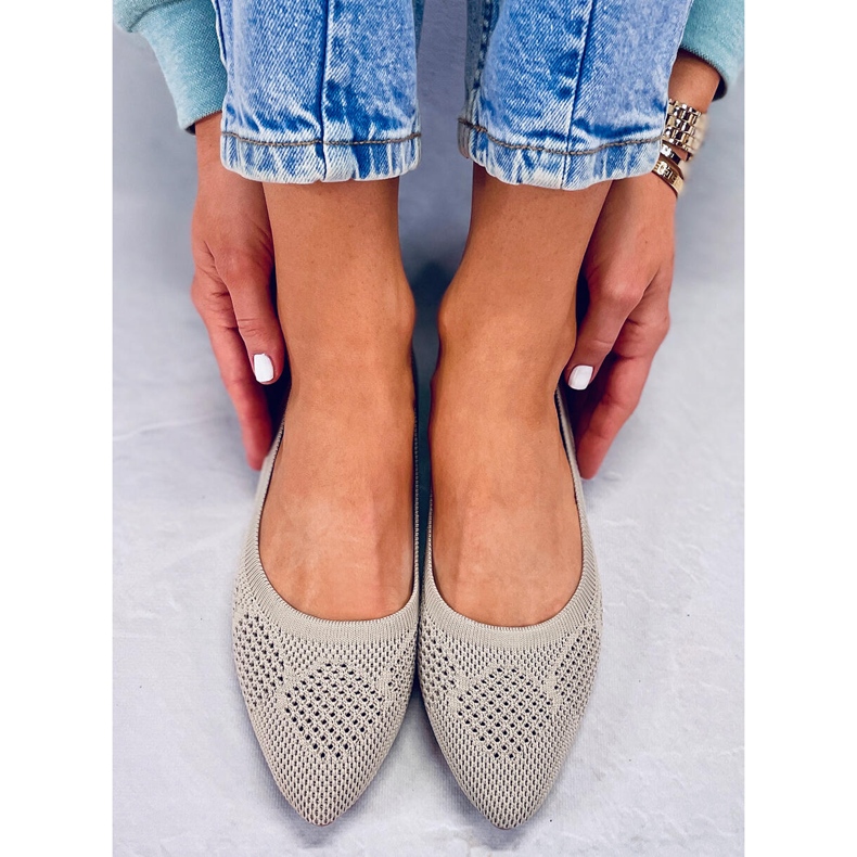 BM Ažur balerinke Forlani bež 1