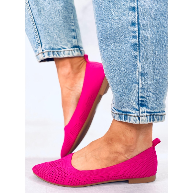BM Ažur balerinke Forlani Fuchsia ružičasta 2