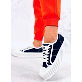 BM Ženske tenisice na platformi Dors Black crna 1