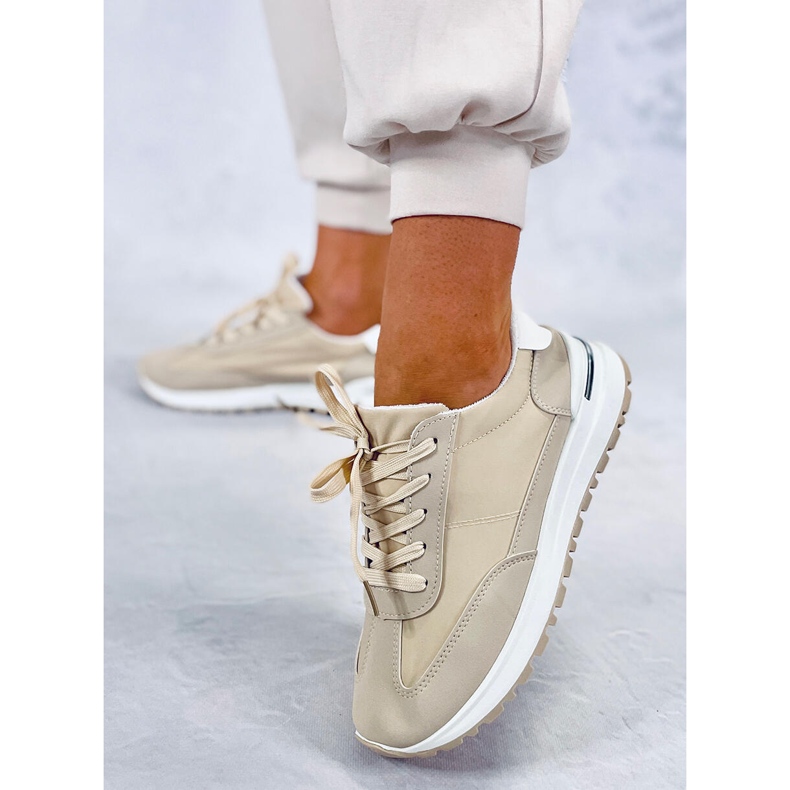 BM Barks Beige ženske tenisice bež 2