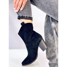 BM Douglas Black otvorene kaubojske čizme crna 1