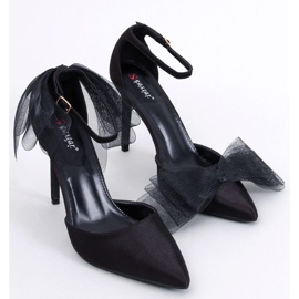 BM Igle s mašnama od tila Sheena Black crna 1