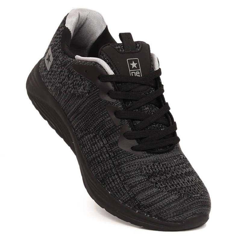 News Udobne crne sportske tenisice za trčanje NOVOSTI crna 1