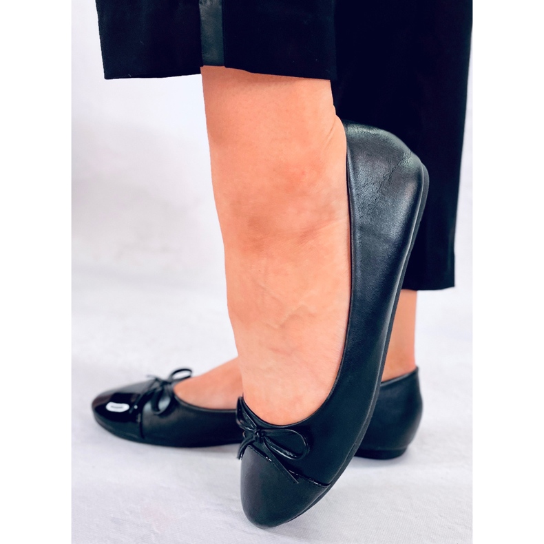 BM Ženske Chanel Gemma crne balerinke crna 1