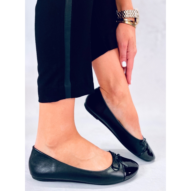 BM Ženske Chanel Gemma crne balerinke crna 2