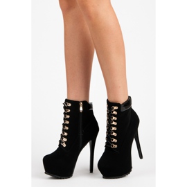 Sergio Todzi Sergio čizme na vezanje crna 1