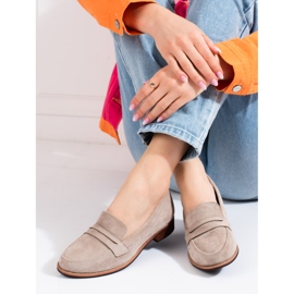 BM Ženske mokasine Shelovet elegantne bež boje 2